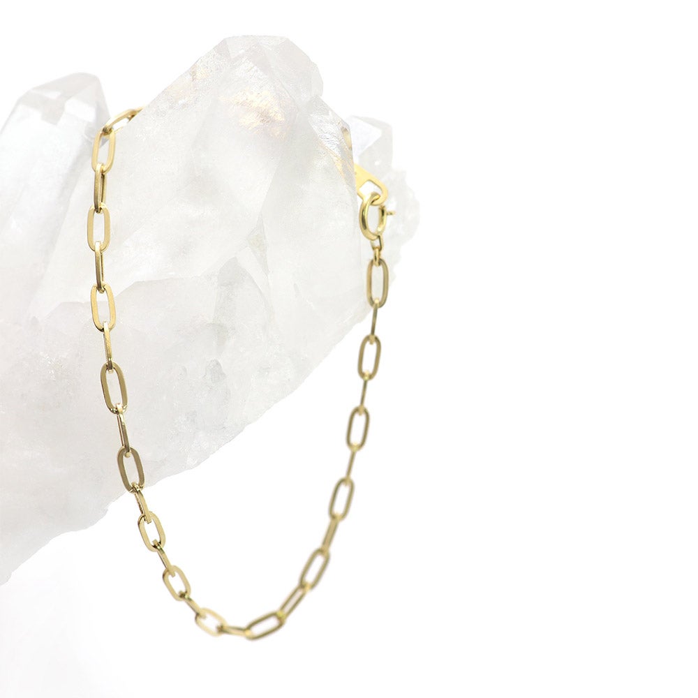 K18YG チェーンブレスレット_13