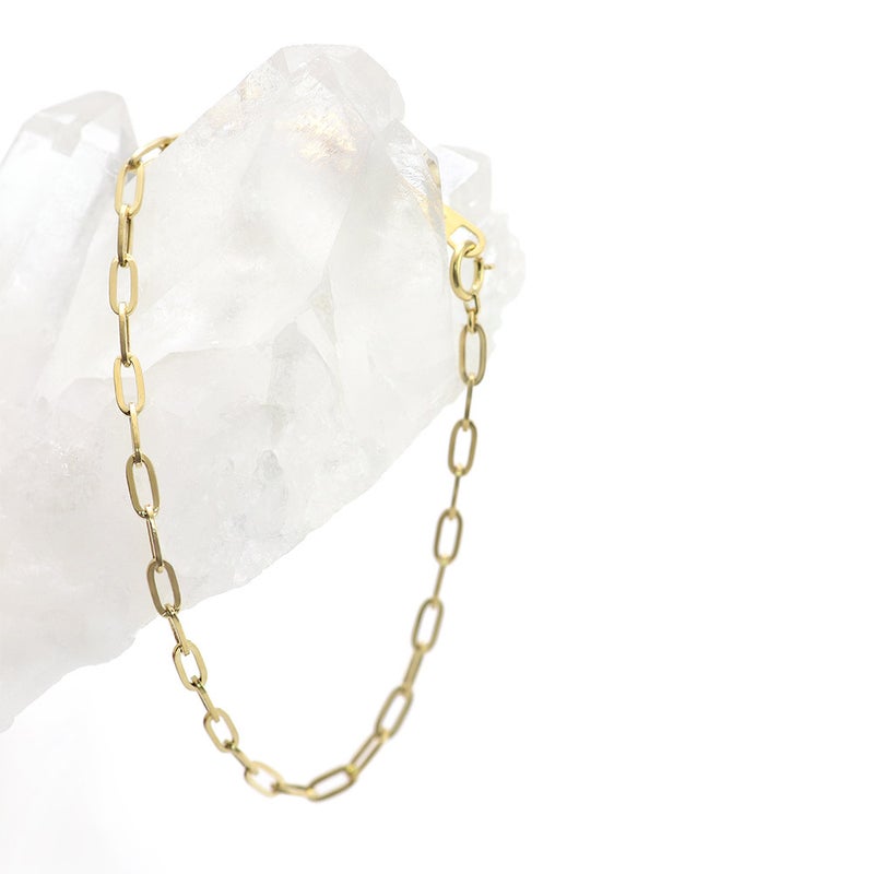 K18YG チェーンブレスレット_13