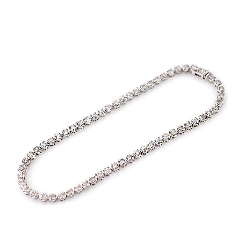 K18WG ダイヤモンド 2.0ct ブレスレット_02