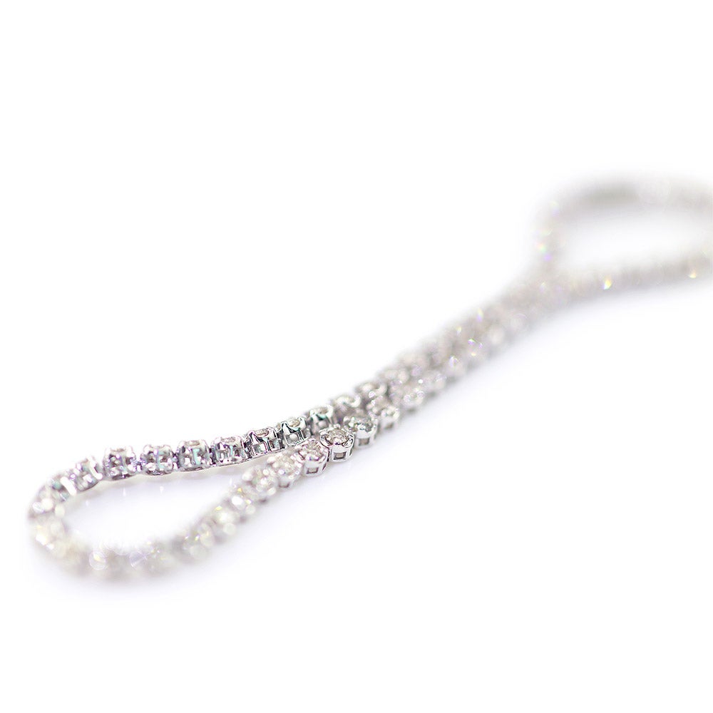 K18WG ダイヤモンド 2.0ct ブレスレット_04