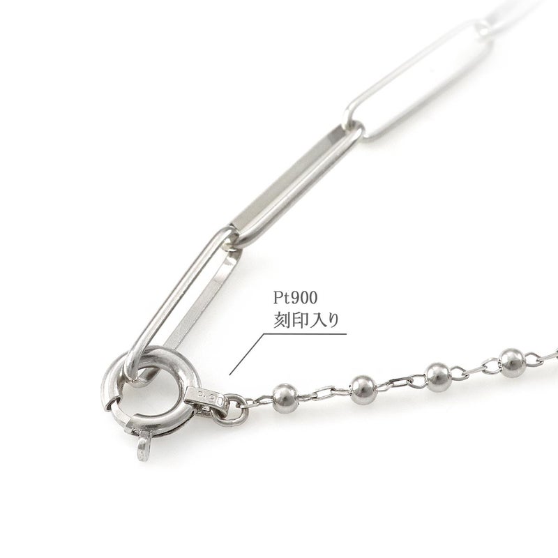 Pt900 チェーン ブレスレット_05