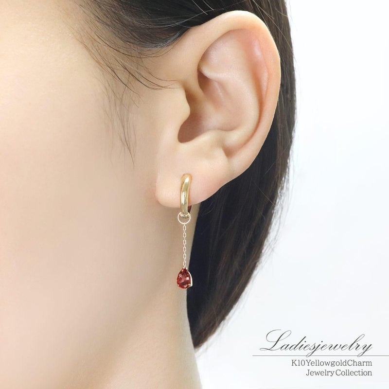 K10YG ティアドロップ チャーム_12