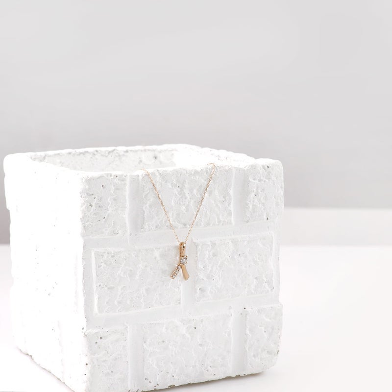 K18PG ダイヤモンド ネックレス_10