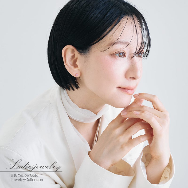 K18YG コンクシェルピアス