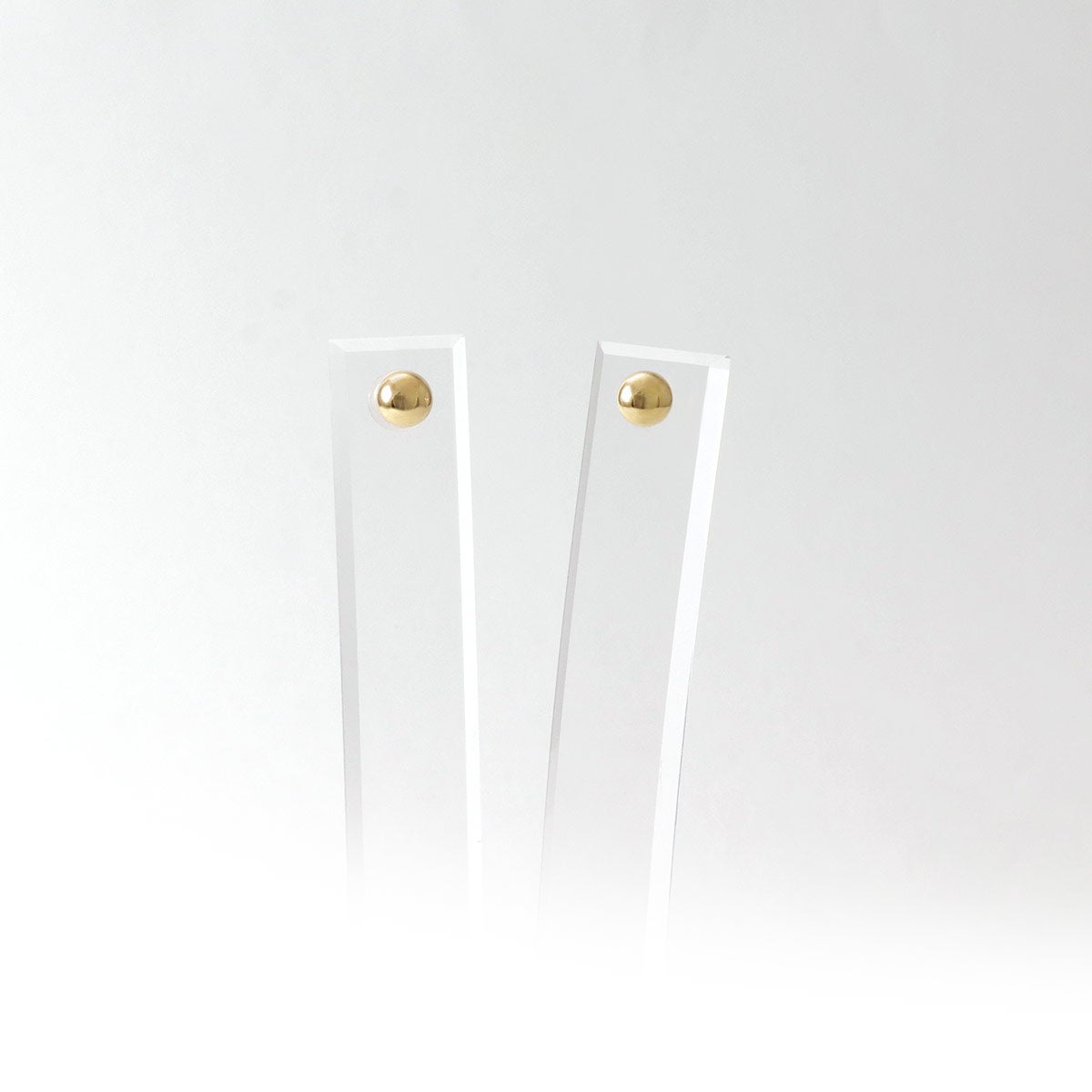 K10YG 5mm 丸玉ピアス